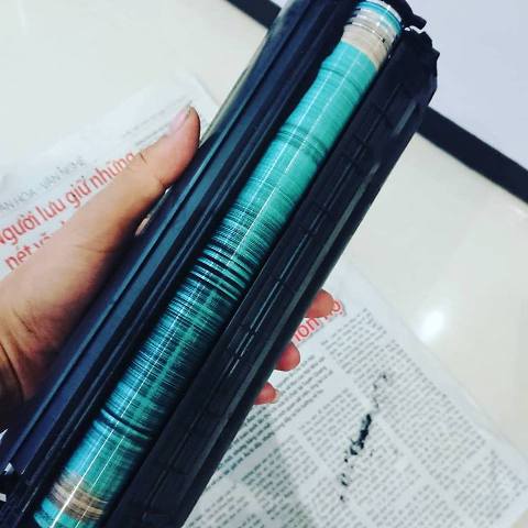 trống máy in bị xước máy in hỏng trống