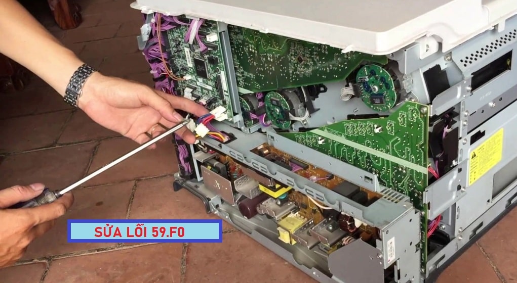 máy in HP CM3530 lỗi 59.f0