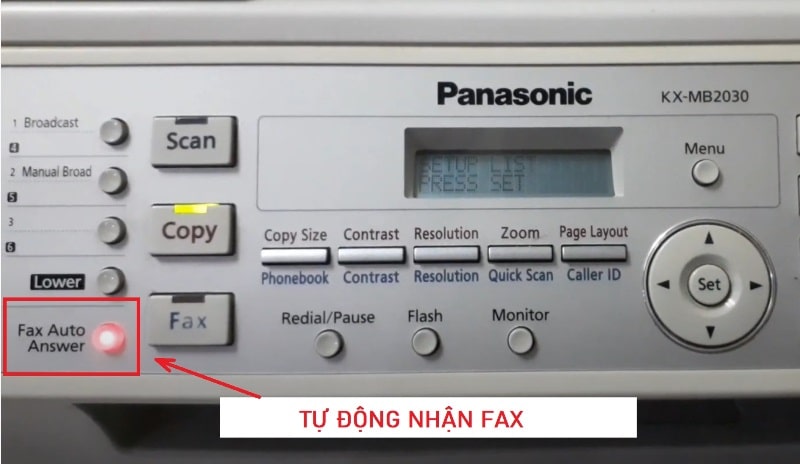 nhận fax