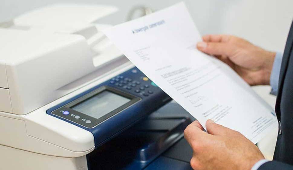 tiến trình copy của máy photocopy