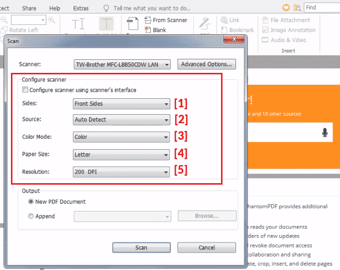 cách scan tài liệu bằng foxit reader