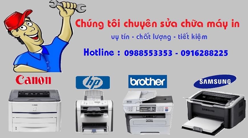 Sửa máy in tại Quận Long Biên