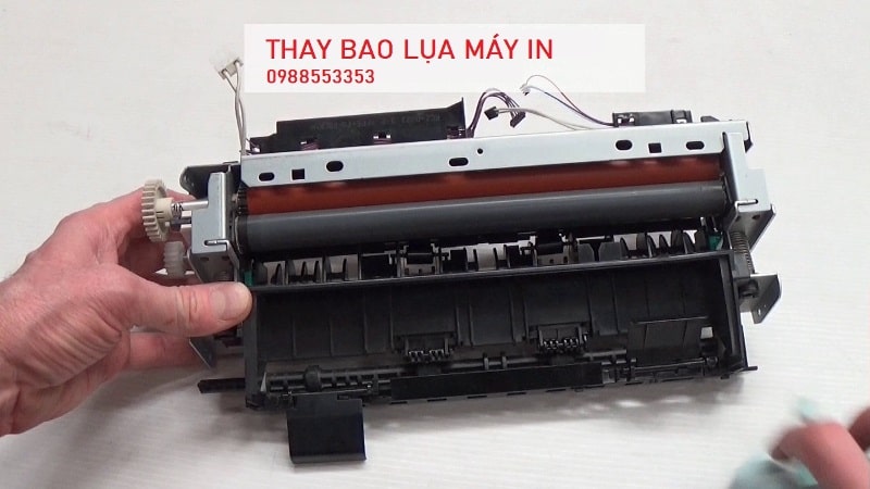 thay lô sấy máy in