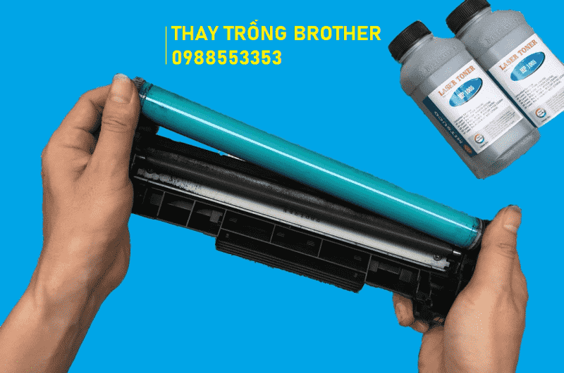 Thay trống máy in Brother DCP L2520