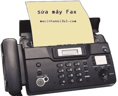 Đổ mực máy fax tại Cầu Giấy
