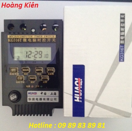 Bộ hẹn giờ điều khiển điện tự động timer KG316T chính hãng