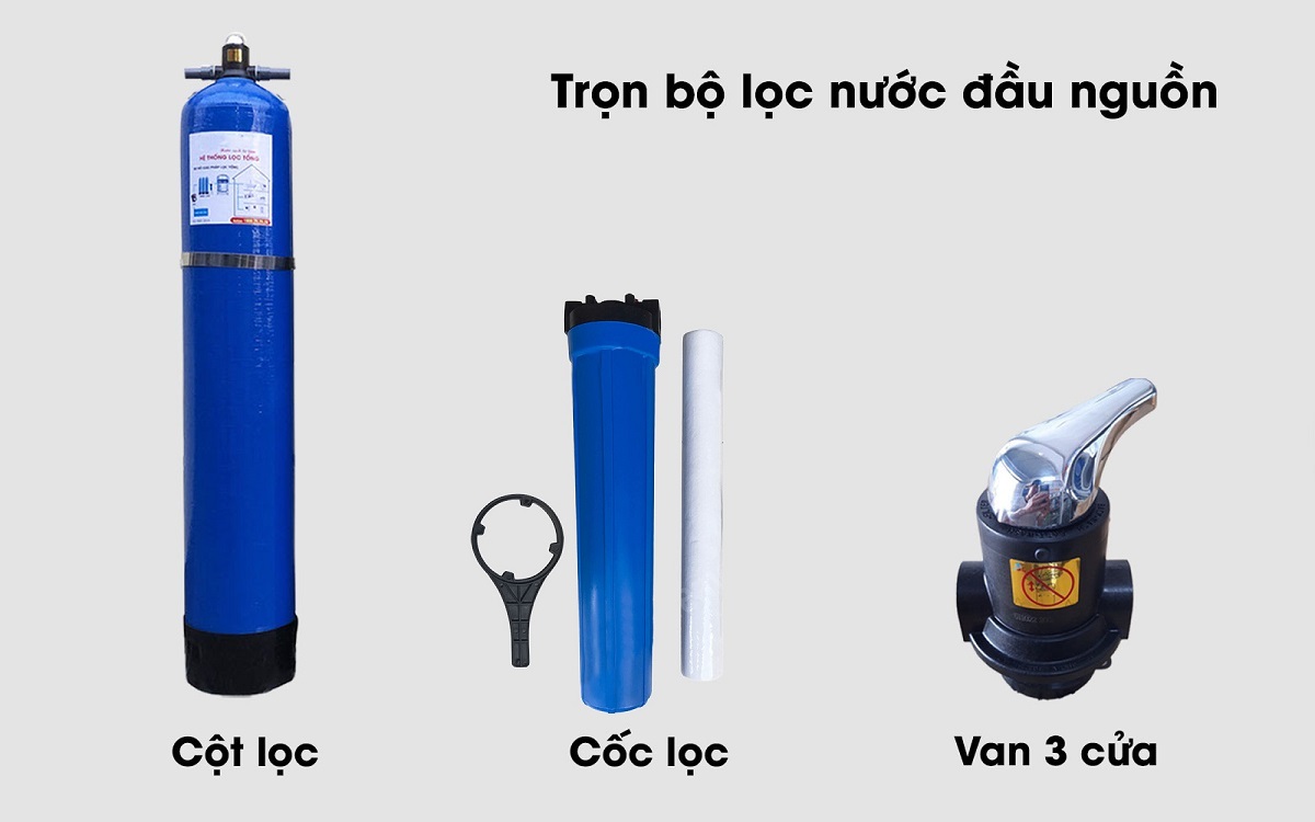 Bộ Lọc Tổng Nước Sinh Hoạt Gia Đình HK101T