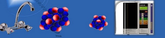 Cấu trúc phân tử nước Kangen 