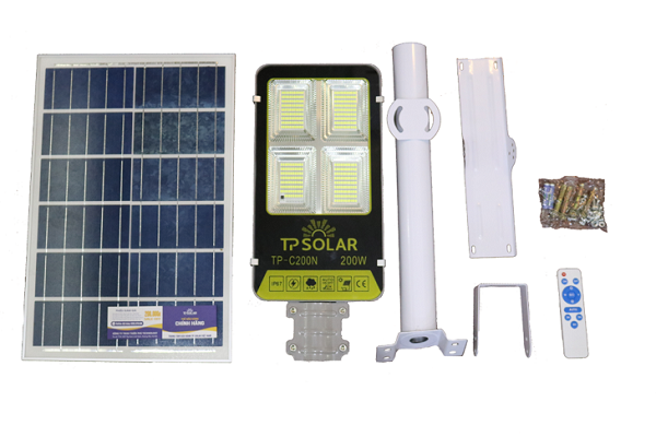 Đèn bàn chải năng lượng mặt trời Solar công suất 200W HK609