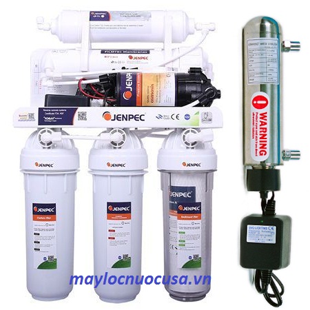 Máy lọc nước jenpec 6 lõi lọc Mix 5000 UV