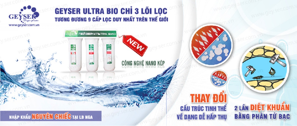 máy lọc nước nano của Nga