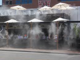 Phân phối hệ thống phun sương nhà hàng