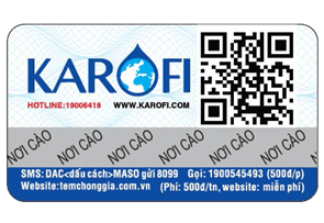 tem cào máy lọc nước karofi