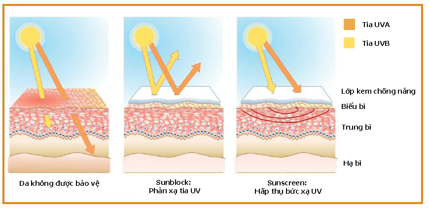 Kem chống nắng bảo vệ da