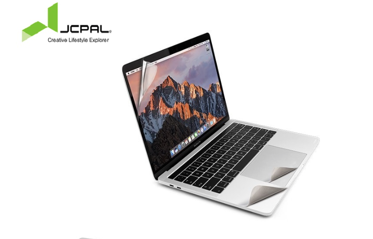 Bộ dán JCPAL cho Macbook - Silver