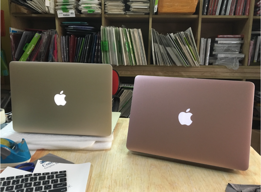 Bộ dán JRC 3-1 màu RoseGold cho Macbook