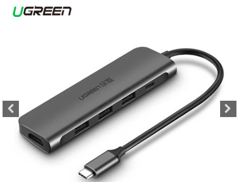 CÁP USB-C TO HDMI + USB 3.0 (50209) UGREEN