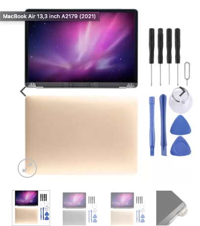 Thay Màn hình MacBook Air 13,3 inch A2179 (2020)