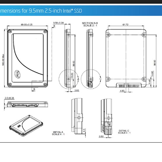 SSD 2.5 Intel  535 series, SATA3