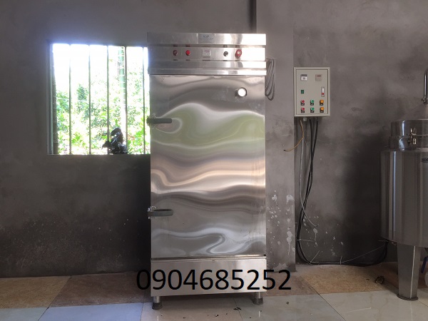 Tủ nấu cơm công nghiệp, Tủ hấp chín thực phẩm bằng hơi nước, hấp giò chả, xôi thịt, hải sản