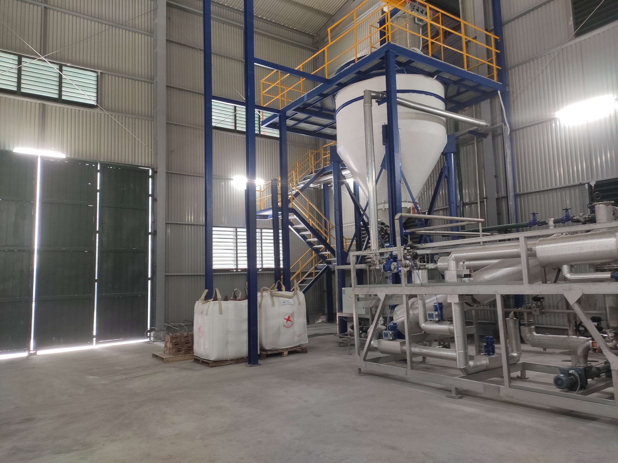 LẮP ĐẶT HỆ THỐNG NẤU TINH BỘT LIÊN TỤC TỰ ĐỘNG CÔNG SUẤT 1.000 KG/GIỜ