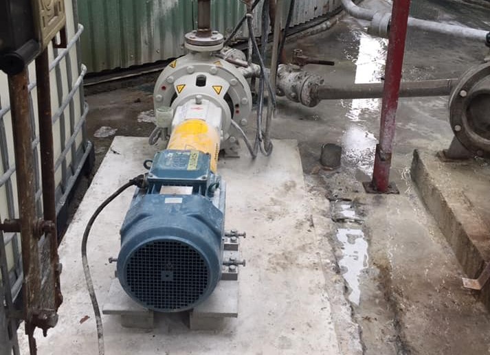 Cung cấp - lắp đặt - chạy thử bơm bùn vôi