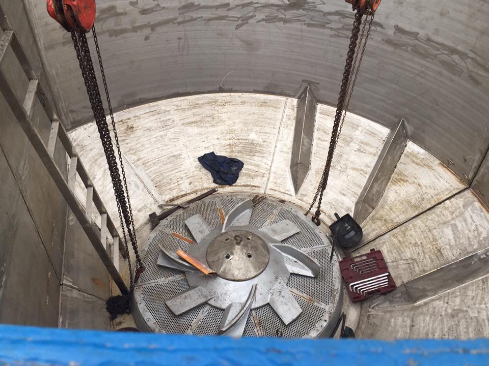 Bàn giao - Lắp đặt - Chạy thử D-type 25m3