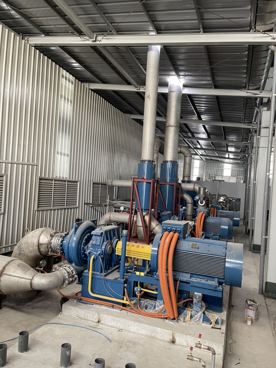 CUNG CẤP HỆ THỐNG CHÂN KHÔNG TURBINE BLOWER CHO DÂY CHUYỀN SẢN XUẤT GIẤY CÔNG SUẤT 100.000 TẤN/NĂM