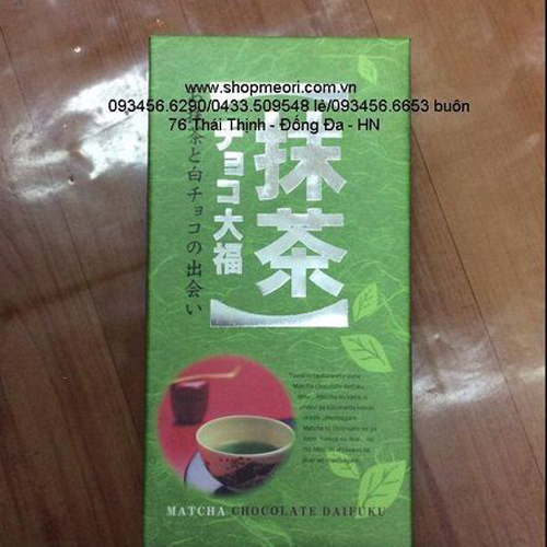 BÁNH MOCHI VỊ TRÀ XANH NHÂN SOCOLA - NHẬT