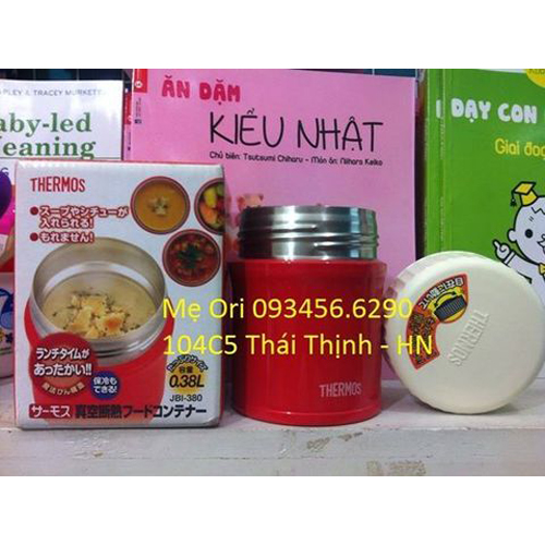 BÌNH Ủ CHÁO GIỮ NHIỆT THERMOS - XÁCH TAY NHẬT