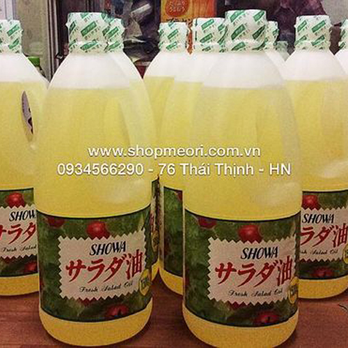 DẦU TRỘN SALAD SHOWA 1,5 LÍT- NHẬT