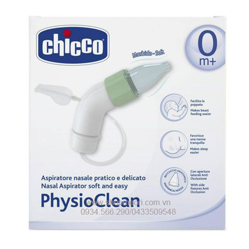 DỤNG CỤ HÚT MŨI CHICCO - Ý