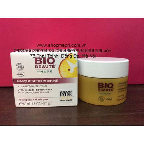 MẶT NẠ THẢI ĐỘC BIO BEAUTE NUXE 50ml- PHÁP