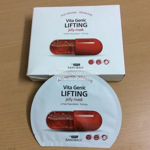 MẶT NẠ VIÊN BANOBAGI VITAMIN A - HÀN QUỐC
