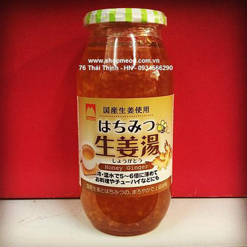 MẬT ONG GỪNG MIHOEN 810G - NHẬT BẢN