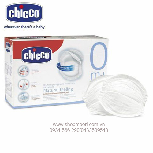 MIẾNG LÓT THẤM SỮA CHỐNG KHUẨN CHICCO - Ý