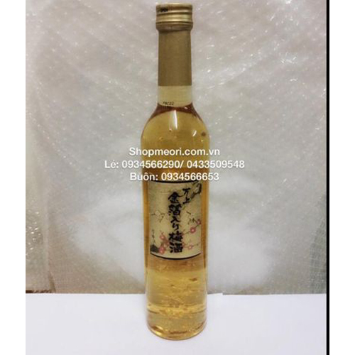 RƯỢU MƠ VẢY VÀNG 500ML - NHẬT