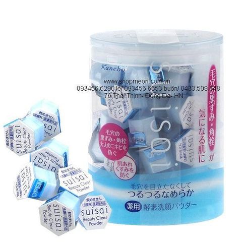 SỮA RỬA MẶT BỘT DẠNG VIÊN KANEBO SUISAI 32V - NHẬT