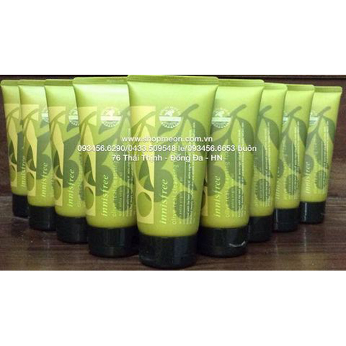 SỮA RỬA MẶT INNISFREE OLIVE REAL CLEANSING FOAM 150ML