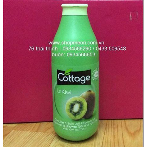 SỮA TẮM COTTAGE KIWI 750ML- PHÁP