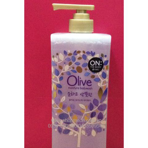 SỮA TẮM OLIVE ON HƯƠNG VIOLET 900G- HÀN QUỐC
