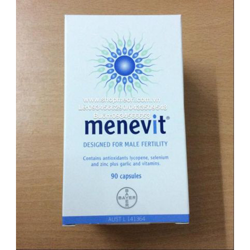 THUỐC MENEVIT HỖ TRỢ SINH SẢN CHO NAM GIỚI 90 VIÊN-ÚC
