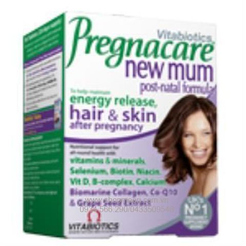 VITAMIN CHO MẸ SAU SINH PREGNACARE NEW MUM