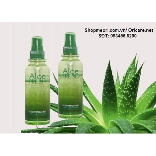 XỊT KHOÁNG LÔ HỘI ALOE FRESH - THE FACE SHOP