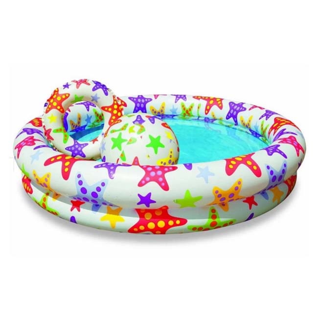 Bộ bể bơi 3 tầng kèm phao và bóng cho bé