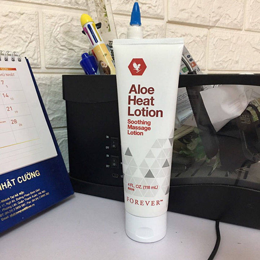 Kem mát-xa lô hội Aloe Heat Lotion mã số 064