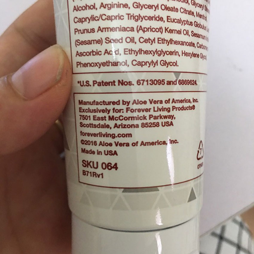 Kem mát-xa lô hội Aloe Heat Lotion mã số 064