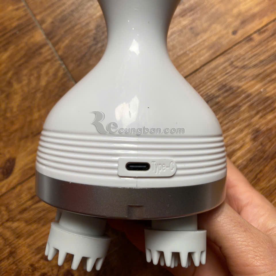 Máy massage đầu - Cổ - Mặt đa năng cầm tay 3D giảm stresss xoay đảo chiều