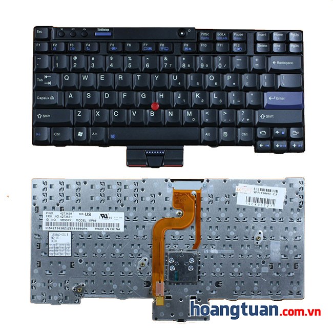Bàn phím laptop Lenovo ThinkPad X200 X200S Keyboard