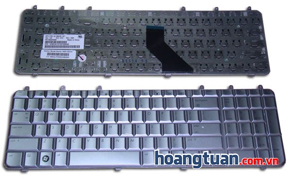 Bàn phím laptop HP Pavilion DV7 bạc keyboard